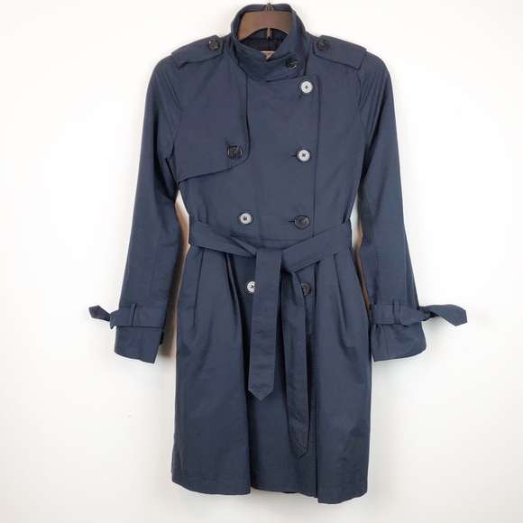GAP Jackets & Blazers - Gap Double Breasted Trench Coat Galaxy Blue